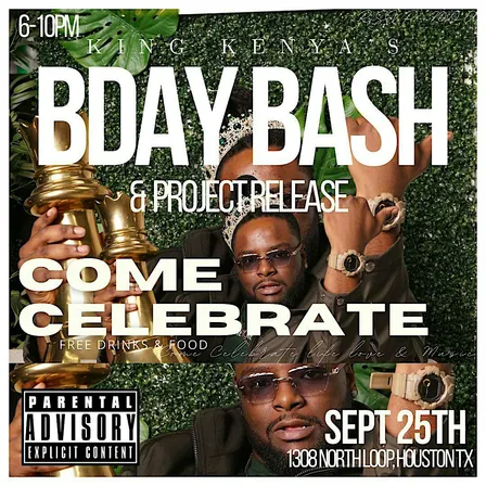 KING KENYA’S BDAY BASH