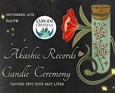 Akashic Records Past Life Candle Ceremony