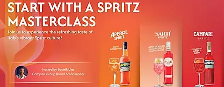 Finest Italian Spritz Masterclass @ Thomson Plaza