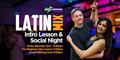 Latin Mix Social // Fun Intro Lesson & Social Dancing