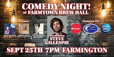 Comedy Night! at Farmtown Brew Hall (Farmington)