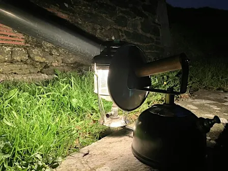 Crownhill Fort by lamp light
