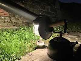 Crownhill Fort by lamp light