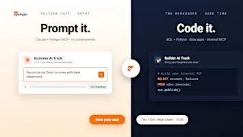 Peliqan Cafe - Networking + Hands-on workshop