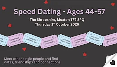 Speed Dating (44-57 year olds)