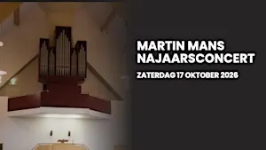 Martin Mans - Najaarsconcert Zaterdag 17 oktober 2026