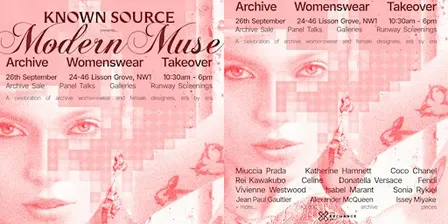 Modern Muse - Archive Womenswear Sale & Experience