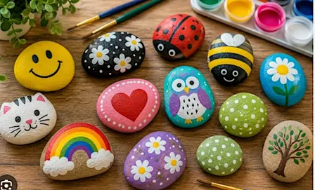 Let's Create Lounge: Pebble Painting