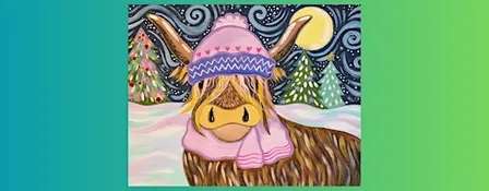WINTER BESSIE_Paint Night for Adults_Osgoode Legion, Osgoode ON
