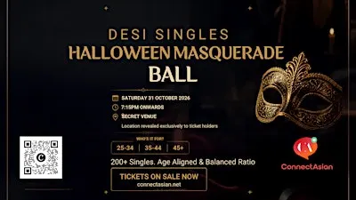 Desi Singles Halloween Masaquerade Ball - London