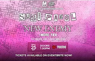 Alt Belfast & Motion Sickness: Susi Pagel  + New Enemy & Rose Fatale