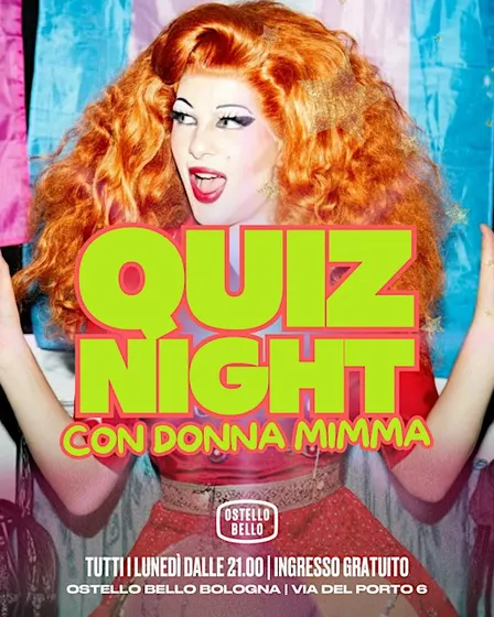 QUIZ NIGHT • DONNA MIMMA • Ostello Bello Bologna