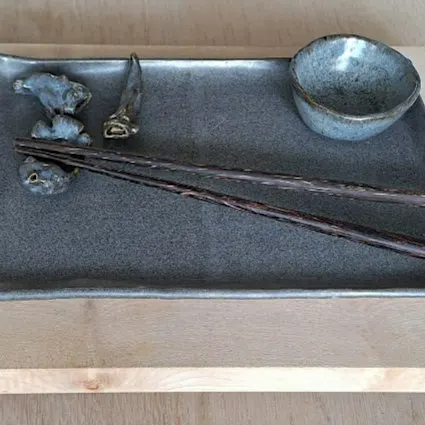 Keramikwerkstatt | Ein Sushi Set - drei Töpfertechniken