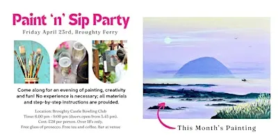 Paint & Sip Party – Broughty Ferry
