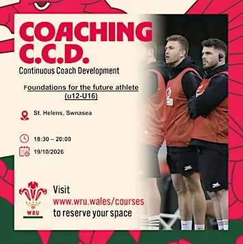 The foundations of the future athlete U12 - U16 (Ospreys @ St Helens - CPD)