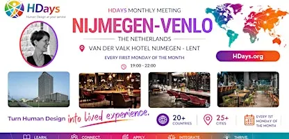 HDays Monthly Meeting in Nijmegen at Van der Valk Hotel Nijmegen-Lent