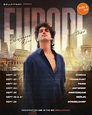 Bollywood Master class mit Shehzaan Khan in Dusseldorf (Note the locations)