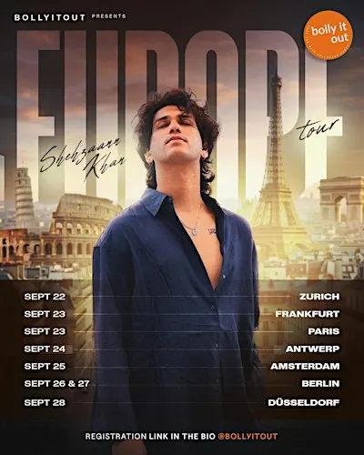 Bollywood Master class mit Shehzaan Khan in Dusseldorf (Note the locations)