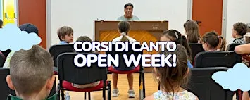 Corsi di musica - Open Week Zecchino d'Oro Lab 2026/2027