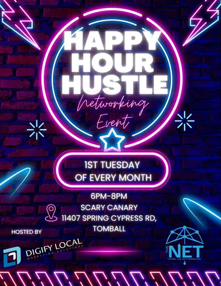 The NET Worth Alliance Happy Hour Hustle Networking