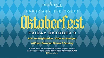 2026 Oktoberfest Golf Tournament at Red Tail Golf Club