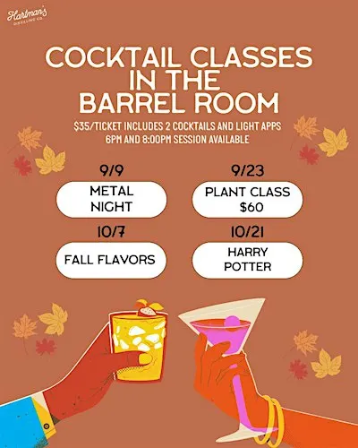 Harry Potter Cocktail Class