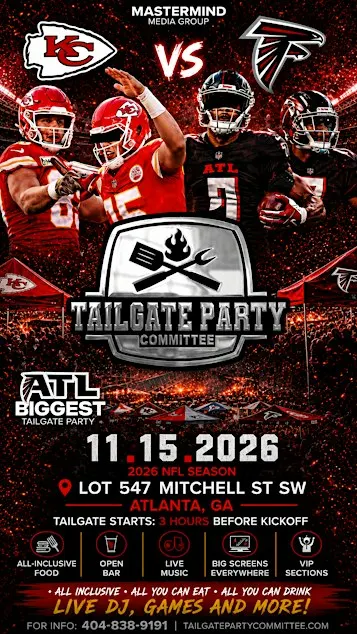 KANSAS CITY VS ATLANTA TAILGATE PARTY