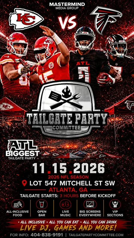 KANSAS CITY VS ATLANTA TAILGATE PARTY