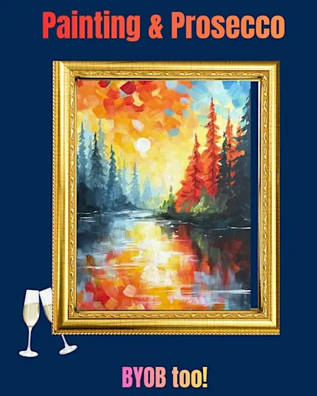 Painting & Prosecco: Autumn fall