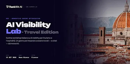 RankWit AI Visibility Lab - Il tuo hotel nelle risposte dell'AI