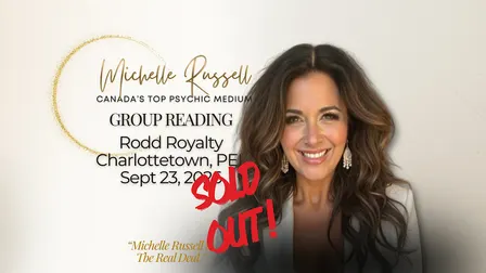 Charlottetown Sep 23 - SOLD OUT Psychic Medium Group Reading