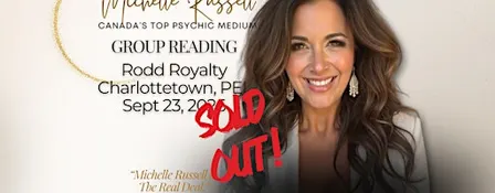 Charlottetown Sep 23 - SOLD OUT Psychic Medium Group Reading