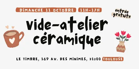 Vide-atelier céramique à Toulouse - Cà Phê Studio & Amandine Clouzet