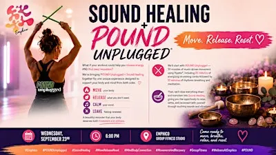 POUND UNPLUGGED + SOUND HEALING
