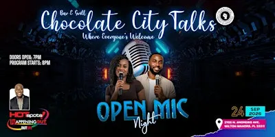 Chocolate City Talks: Open Mic Night