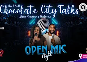 Chocolate City Talks: Open Mic Night