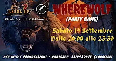 WHEREWOLF - PARTY GAME NIGHT