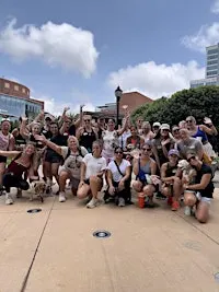 Girl's Margarita Walk in DT Greenville, SC at Papi's Tacos