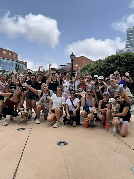 Girl's Fall Margarita Walk in DT Greenville, SC