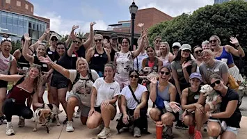 Girl's Margarita Walk in DT Greenville, SC at Papi's Tacos