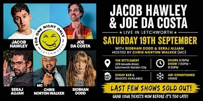 For One Night Only - Letchworth SEPTEMBER