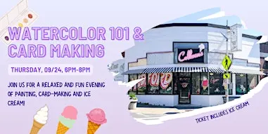 Watercolor 101 workshop & Autumn Card Making