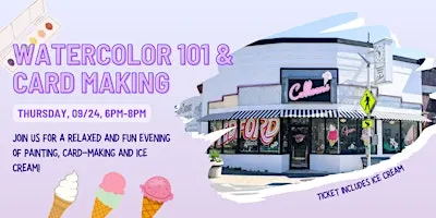 Watercolor 101 workshop & Autumn Card Making