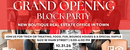 River City Real Estate Co. Halloween Grand Opening + Tricking or Treating