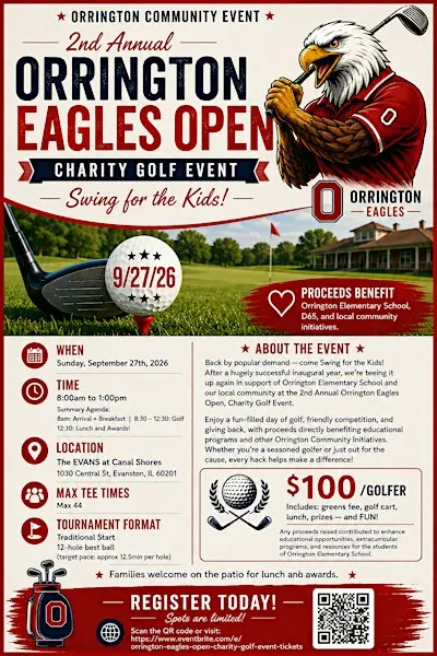 Orrington Eagles Open (Charity Golf Event)
