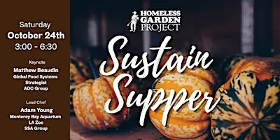 Sustain Supper October 24th, 2026
