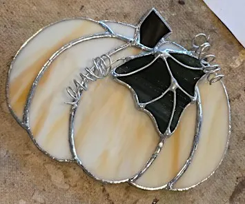 Stained Glass SOLDER & SIP Pumpkins & Corner Webs @ Coles Road Brewing