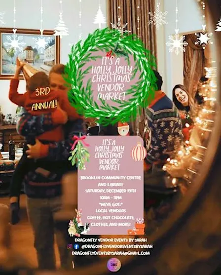 It's A Holly, Jolly Christmas Vendor Market!
