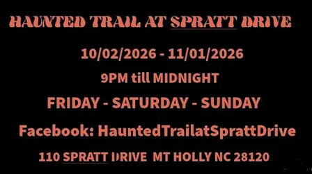Haunted Trail at Spratt Drive