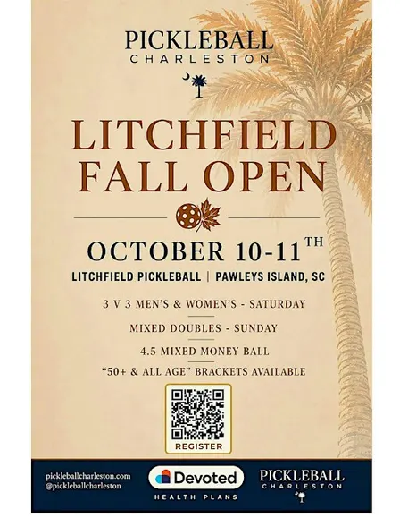 Litchfield Fall Open Presented By Pickleball Charleston